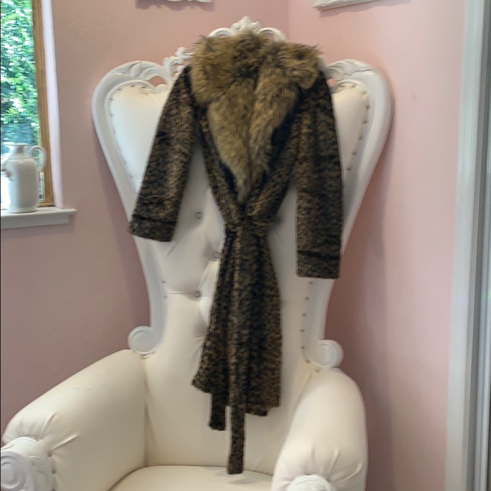 Show Me Your Mumu leopard coat